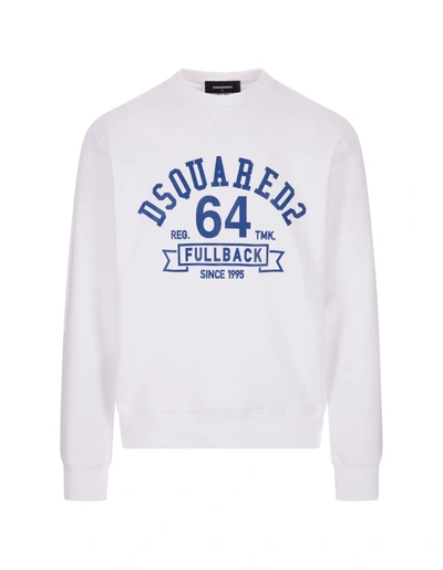 Dsquared2 D2 Cool Sweatshirt In White