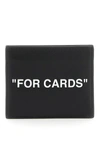 OFF-WHITE OFF-WHITE LEATHER CARDHOLDER