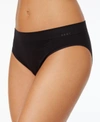 Dkny Classic Cotton Embroidered-waist Thong Underwear Dk5025 In Black