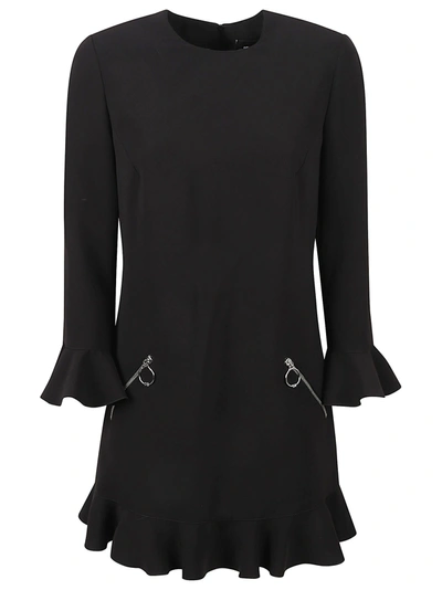 Dsquared2 Ruffled Black Dress