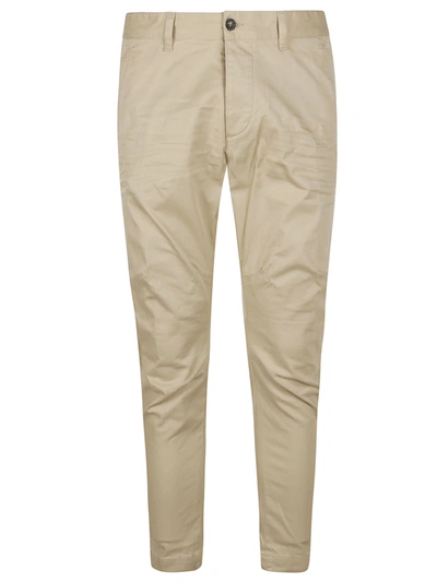 Dsquared2 Sexy Chino Pant In Beige