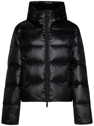 Dsquared2 Down Jacket In Black