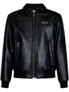 DSQUARED2 DSQUARED2 FOUX SHEARLING BOMBER JACKET