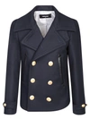 DSQUARED2 DSQUARED2 DOUBLE-BREASTED LONG-SLEEVED COAT
