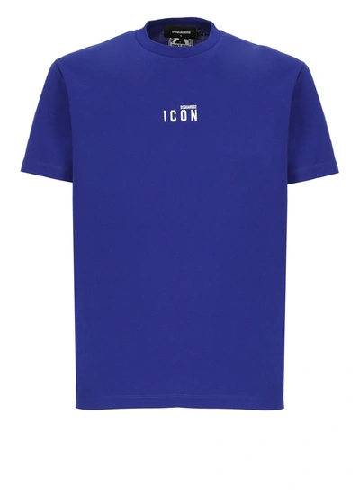 Dsquared2 Cotton T-shirt In Blue