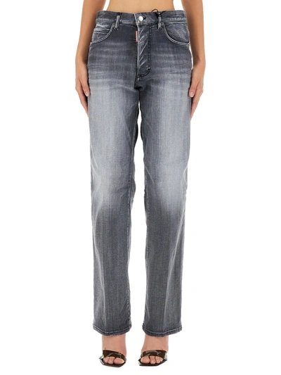 Dsquared2 San Diego Jeans In Grey