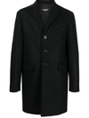 DSQUARED2 DSQUARED2 SINGLE-BREASTED LONG-SLEEVED COAT