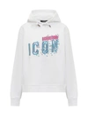 DSQUARED2 DSQUARED2 ICON PIXELED HOODIE