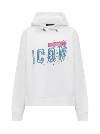Dsquared2 Logo-print Cotton Hoodie In New