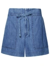 ISABEL MARANT ÉTOILE ISABEL MARANT ÉTOILE 'IPOLYTE' BLUE COTTON SHORTS