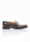 GUCCI GUCCI MEN GG BUCKLE LOAFERS