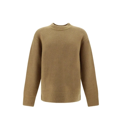 Acne Studios Sweater In Camel Brown