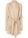 AGNONA AGNONA BELTED CARDIGAN - NEUTRALS,ANJ90A400112249609