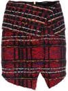 BALMAIN BALMAIN TWEED MINI SKIRT - BLACK,104796831M12263730