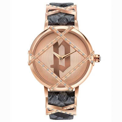 Police Rose Gold Women Watch In Pink
