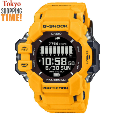 Pre-owned Casio G-shock Rangeman Gpr-h1000-9jr Master Of Gps Bluetooth Solar Men Watch