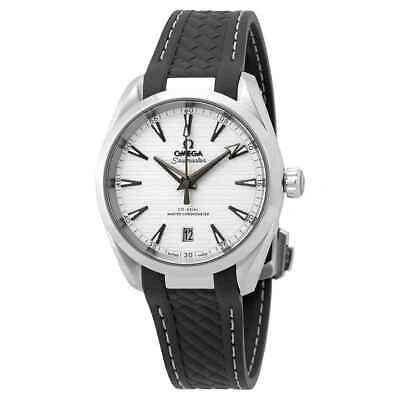 Pre-owned Omega Seamaster Aqua Terra Automatic Silver Dial Men's Watch 220.12.38.20.02.001