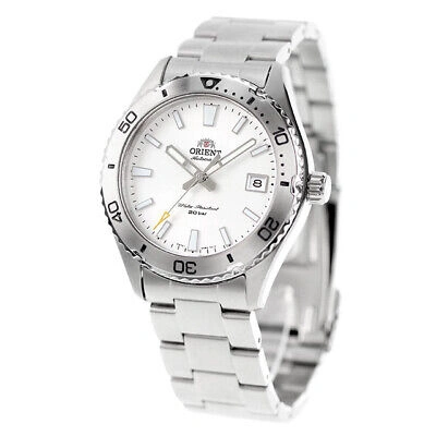 Pre-owned Orient Rn-ac0q03s Metal Band Sports Diver Design  Mako 40 Japan Import