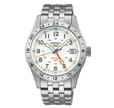 Pre-owned Seiko Sbsc009  5 Sports Field Gmt Sports Style Mens Watch Japan Limited 2024