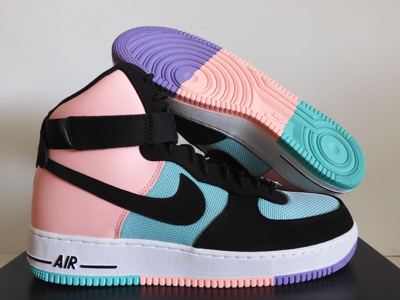 Pre-owned Nike Air Force 1 High 07 Lv8 "have A  Day" Jade-black Sz 13 [ci2306-300] In Multicolor
