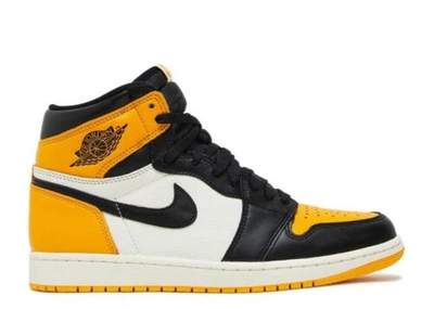 Pre-owned Jordan 1 Retro High Og Taxi Size 10.5, Ds Brand In Yellow