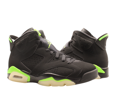 Pre-owned Jordan Nike Air  6 Retro Black/electric Green Men's Basketball Shoes Ct8529-003