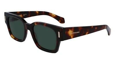 Pre-owned Ferragamo Salvatore  Sf2010s-242-5221 Dark Tortoise Sunglasses