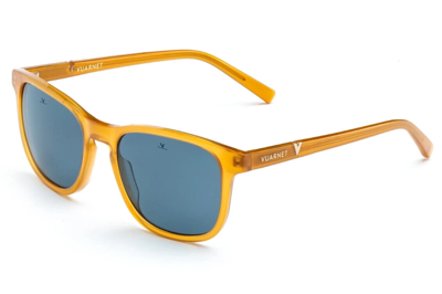 Pre-owned Vuarnet Sunglasses Vl161800130622 Vl1618 Belvedere 1618 Amber + Blue Polar Plzd
