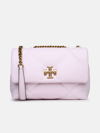 TORY BURCH SMALL 'KIRA DIAMOND QUILT' PINK LEATHER BAG