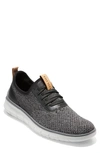 Cole Haan Generation Zerøgrand Stitchlite Sneaker In Black/ Quiet Shade