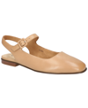 Bella Vita Andie Womens Leather Square Toe Mary Janes In Saddle Burnished Leather