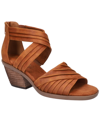 Bella Vita Women's Quinnell Block Heel Sandals In Tan