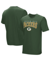 NFL PROPERTIES MEN'S GREEN GREEN BAY PACKERS HOME TEAM ADAPTIVE T-SHIRT