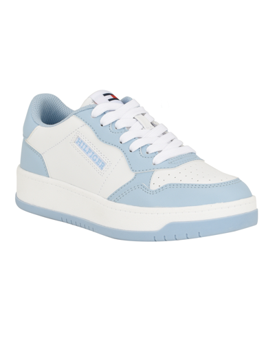 Tommy Hilfiger Women's Dunner Casual Lace Up Sneakers In Light Blue