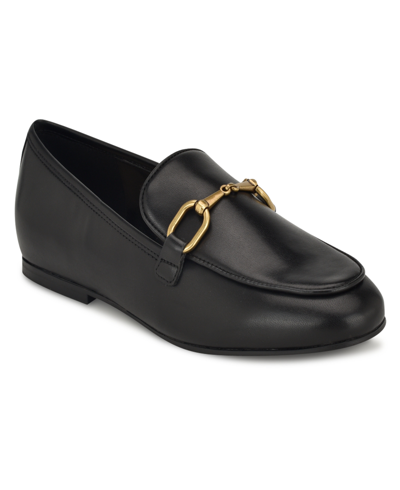 NINE WEST WOMEN'S BRAYCI SLIP-ON ROUND TOE DRESS LOAFERS