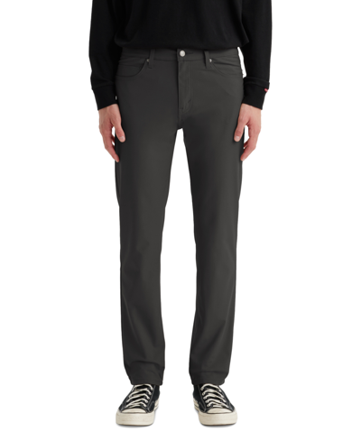Levi's Men's 511 Slim-fit Flex-tech Pants In Charred Gray