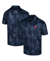 Colosseum Men's  Navy Ole Miss Rebels Palms Team Polo Shirt In Navy