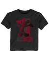 OUTERSTUFF TODDLER BOYS AND GIRLS BLACK TAMPA BAY BUCCANEERS DISNEY CROSS FADE T-SHIRT