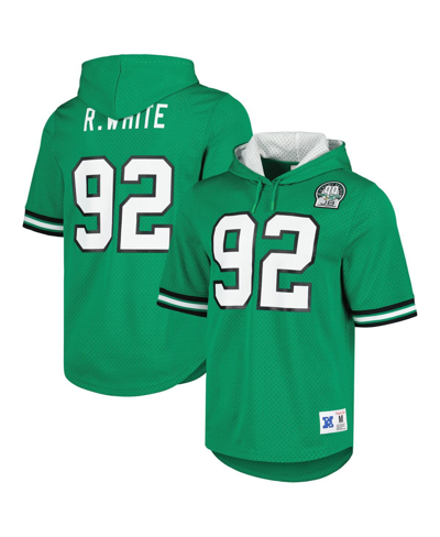 MITCHELL & NESS MEN'S MITCHELL & NESS REGGIE WHITE KELLY GREEN PHILADELPHIA EAGLES RETIRED PLAYER NAME AND NUMBER ME