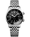 LONGINES MEN'S SWISS AUTOMATIC LEGEND DIVER STAINLESS STEEL BRACELET WATCH 39MM