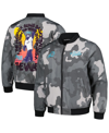 The Wild Collective Men's And Women's  Gray Phoenix Suns 2023/24 City Edition Camo Bomber Full-zip Ja In Gray