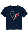 Outerstuff Toddler Boys And Girls Navy Houston Texans Primary Logo T-shirt In Navy