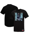 MITCHELL & NESS MEN'S MITCHELL & NESS JORDAN EBERLE BLACK SEATTLE KRAKEN 2024 NHL WINTER CLASSIC PLAYER GRAPHIC T-SH