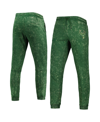 THE WILD COLLECTIVE MEN'S AND WOMEN'S THE WILD COLLECTIVE HUNTER GREEN MILWAUKEE BUCKS ACID TONAL JOGGER PANTS