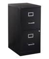 OSP HOME FURNISHINGS OFFICE STAR 23.5" 2 DRAWER LOCKING METAL FILE CABINET