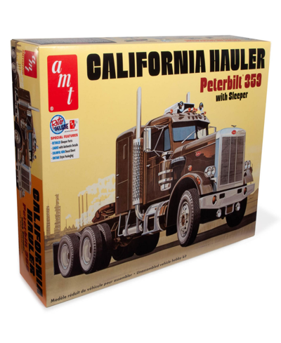 Round 2 Peterbilt 359 California Hauler Model Kit In Multi