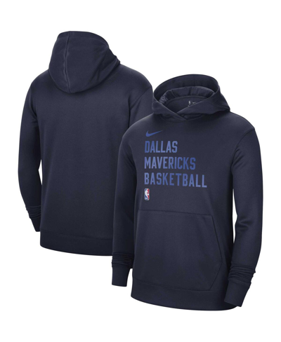 Nike Men's And Women's  Navy Memphis Grizzlies 2023/24 Performance Spotlight On-court Practice Pullov