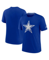 Nike Royal Dallas Cowboys Playback Logo Tri-blend T-shirt In Royal