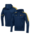 Under Armour Men's  Navy Notre Dame Fighting Irish 2023 Sideline Quarter-zip Hoodie In Navy
