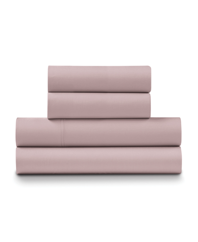 Ella Jayne Viscose From Bamboo 4 Piece Sheet Set, California King In Rose